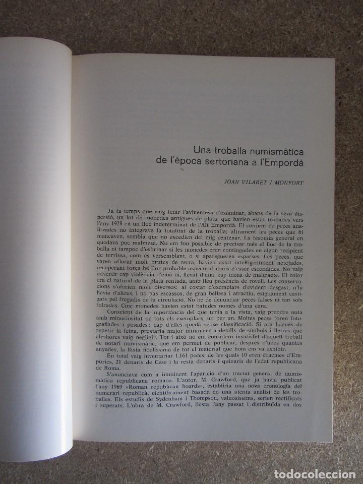 Cat&aacute;logos y libros de monedas: ACTA NUMISMATICA VI 1976. PERFECTO ESTADO - Foto 4