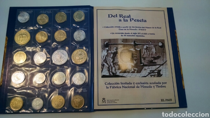 Cat&aacute;logos y libros de monedas: Del real a la peseta FNMT [COMPLETA] - Foto 1