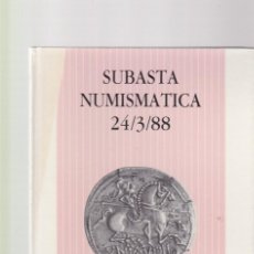 Catálogos e Livros de Moedas: SUBASTA NUMISMATICA - MARZO 1988 - JOSÉ A. HERRERO / MADRID. Lote 127199931
