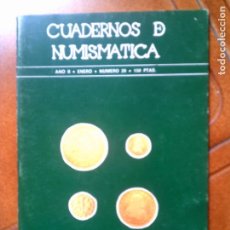 Catálogos e Livros de Moedas: CATALOGO CUADERNOS DE NUNISMATICA N,20 . Lote 131615022