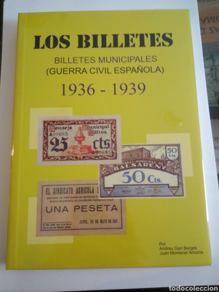 catalogo billetes municipales. guerra civil esp - Comprar Catálogos de