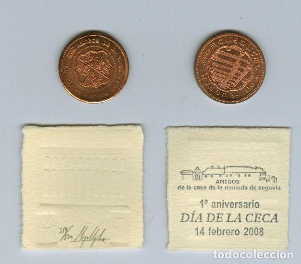 Cat&aacute;logos y libros de monedas: Moneda conmemorativa. D&iacute;a de la Ceca 2008 - Foto 1