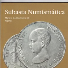 Catalogues et Livres de Monnaies: SUBASTAS JOSÉ A. HERRERO S.A. DICIEMBRE 2004. NO CONTIENE PRECIOS REALIZADOS. Lote 150371822