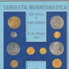 Catalogues et Livres de Monnaies: SUBASTAS JOSE A. HERRERO, S.A. MAYO 1997. NO CONTIENE PRECIOS REALIZADOS. Lote 150537910