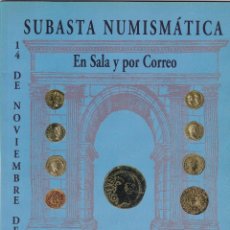 Catalogues et Livres de Monnaies: SUBASTAS JOSE A. HERRERO, S.A. NOVIEMBRE 1996. NO CONTIENE PRECIOS REALIZADOS. Lote 150541074