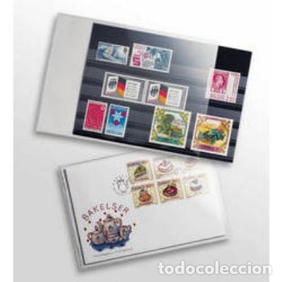Cat&aacute;logos y libros de monedas: Funda CRISTAL 215 X 155 mm. - Foto 1