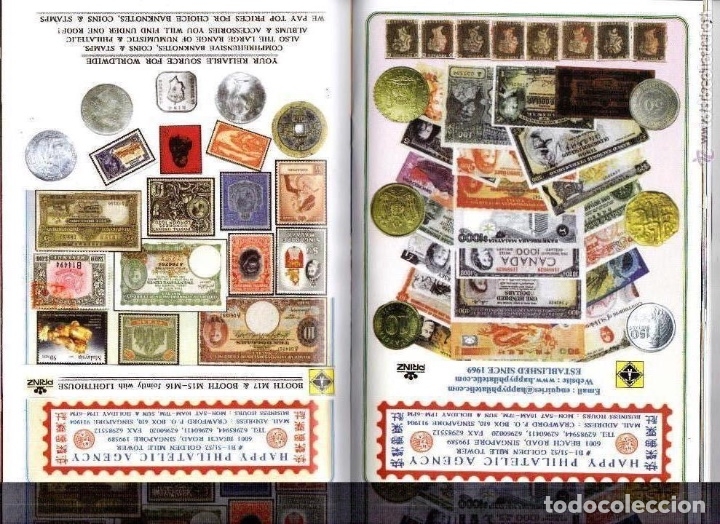 Cat&aacute;logos y libros de monedas: Catalogo Convencion Numismatica Singapur 2014 - Foto 4