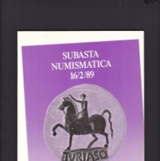 Catálogos e Livros de Moedas: SUBASTA NUMISMATICA - JOSÉ A. HERRRERO - MADRID 1989 - CATALOGO ILUSTRADO. Lote 188436066