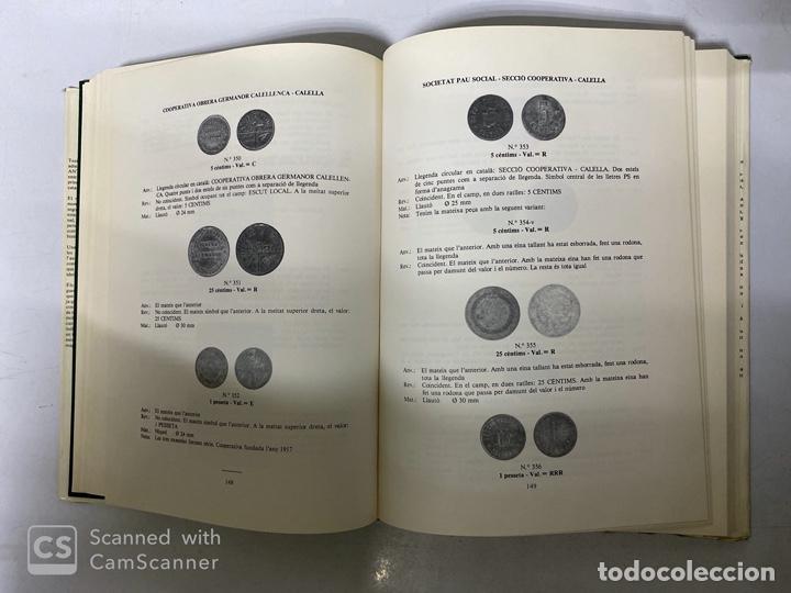 Catálogos y Libros de Monedas: LES MONEDES DE LES COOPERATIVES CATALANES 1850-1950. TOMO I Y II. BARCELONA, 1983. - Foto 7 - 191039125
