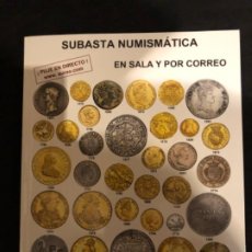 Catálogos y Libros de Monedas: CATÁLOGO SUBASTA NUMISMATICA AUREO Y CALICÓ DE 29 NOVIEMBRE 2012. Lote 191303098