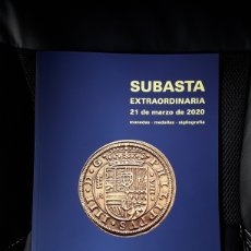 Catálogos y Libros de Monedas: CATÁLOGO SUBASTA EXTRAORDINARIA CAYON.MARZO 2020