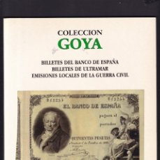 Catálogos y Libros de Monedas: AUREO - COLECCIÓN GOYA - 15 DICIEMBRE 1999 / ILUSTRADO - NUMISMATICA