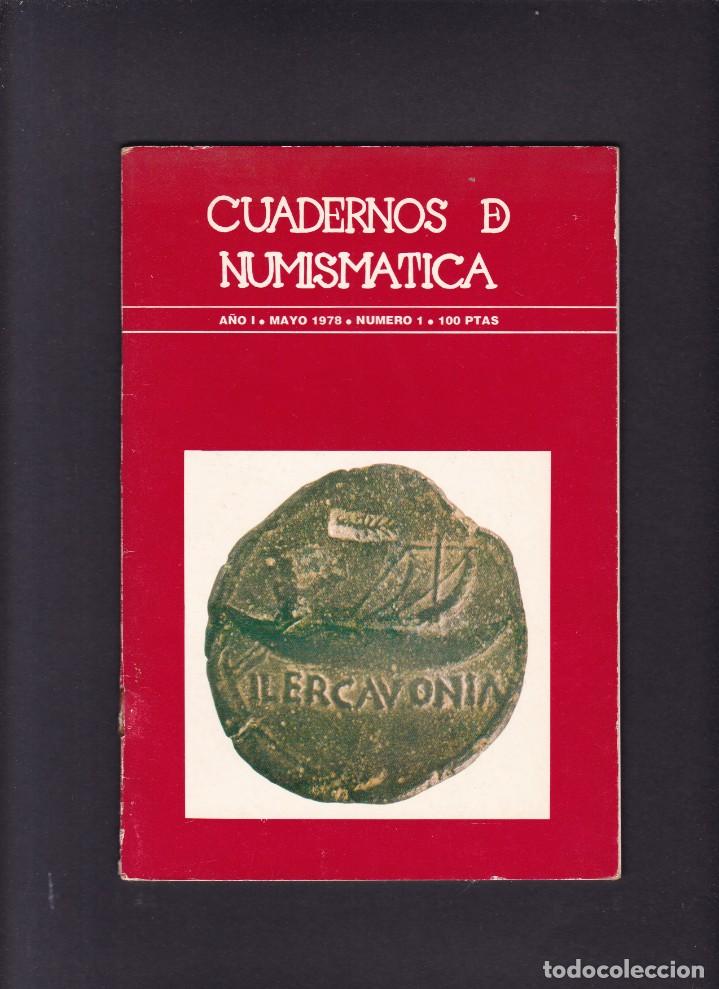 Cat&aacute;logos y libros de monedas: CUADERNOS DE NUMISMATICA - NUMINTER, S.A. - N&ordm; 1 / MAYO 1978 - Foto 1