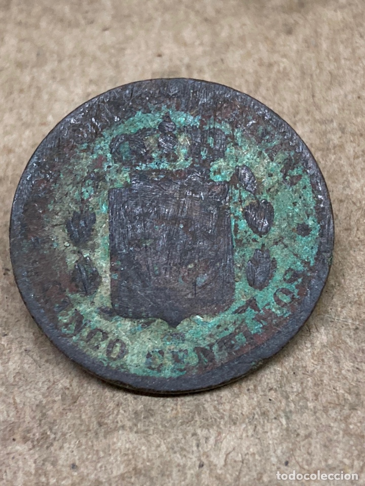 Cat&aacute;logos y libros de monedas: Moneda cinco c&eacute;ntimos 1878 - Foto 2