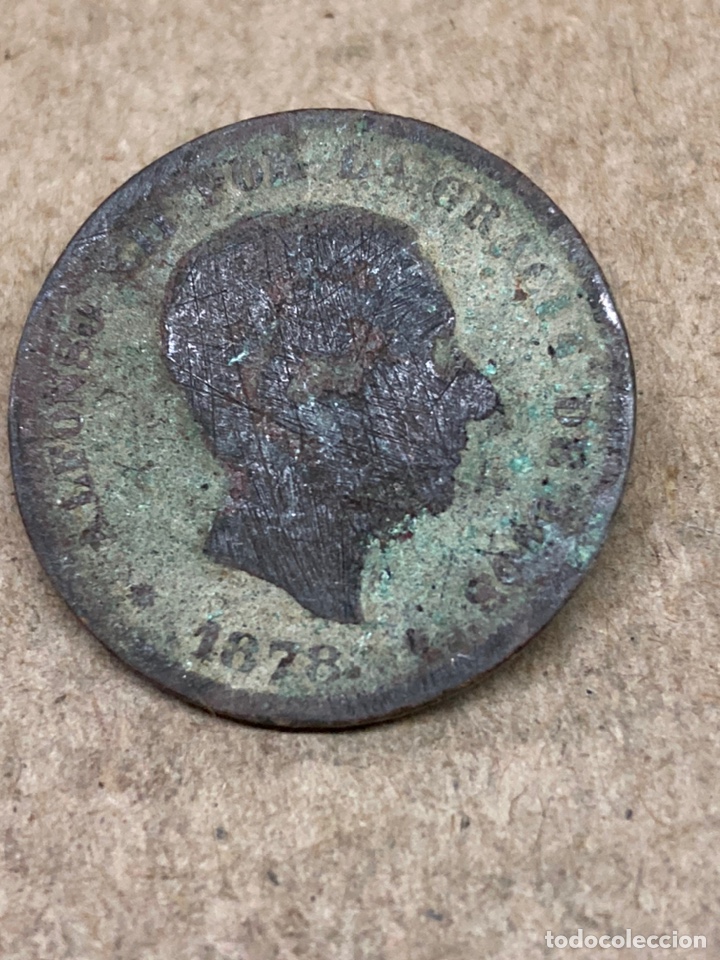 Cat&aacute;logos y libros de monedas: Moneda cinco c&eacute;ntimos 1878 - Foto 1