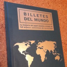 Catalogues et Livres de Monnaies: BILLETES DEL MUNDO. COLECCIÓN 52 BILLETES AUTÉNTICOS. AFINSA - EL MUNDO. COMPLETA.. Lote 225804730