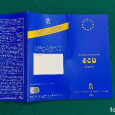 Catálogos e Livros de Moedas: PRIMERA ACUÑACION DE ECU EN ESPAÑA (1989) FNMT. Lote 237124735