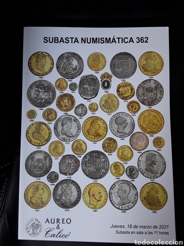 Cat&aacute;logos y libros de monedas: CATALOGO SUBASTA AUREO.MARZO 2021 - Foto 1