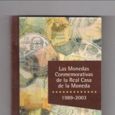 Catálogos y Libros de Monedas: CATÁLOGO DE BOLSILLO DE LAS MONEDAS CONMEMORATIVAS DE LA REAL CASA DE LA MONEDA 1989-2003 (036). Lote 251856100