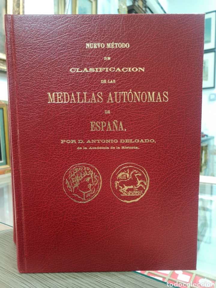 Cat&aacute;logos y libros de monedas: ANTONIO DELGADO MONEDAS IBERAS - Foto 2