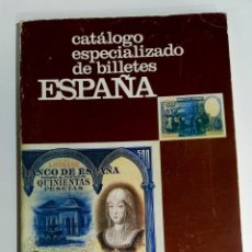 Catalogues et Livres de Monnaies: CATALOGO DE BILLETES DE ESPAÑA. Lote 259002605