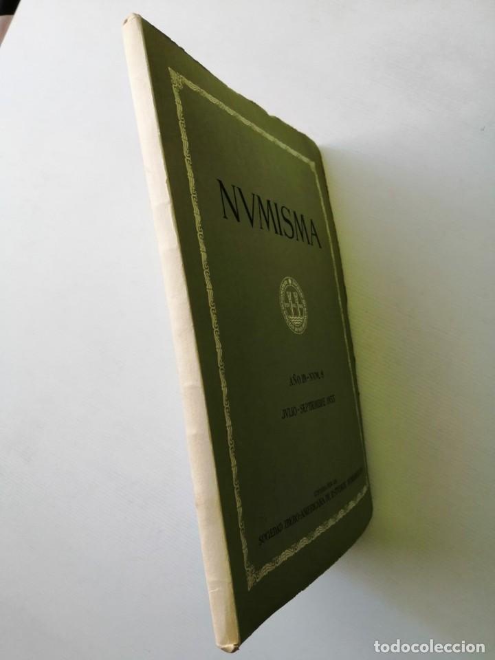 Cat&aacute;logos y libros de monedas: NUMISMA n&uacute;m. 8 1953 - Foto 2