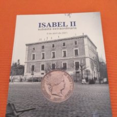 Catálogos y Libros de Monedas: SUBASTA CAYÓN ISABEL II SUBASTA EXTRAORDINARIA