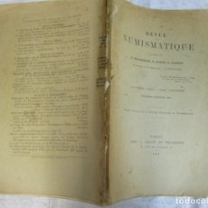 Catálogos y Libros de Monedas: NUMISMATICA - REVUE NUMISMATIQUE. QUATRIÈME SÉRIE. TOME XV PARIS 1911 + INFO. Lote 276385063
