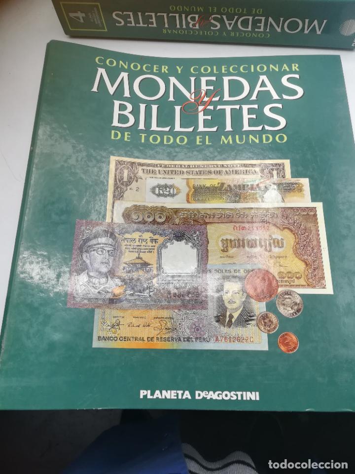 Catálogos y Libros de Monedas: CONOCER Y COLECCIONAR MONEDAS Y BILLETES DE TODO EL MUNDO. 4 TOMOS. COMPLETO. ED PLANETA DEAGOSTINI - Foto 5 - 284714158