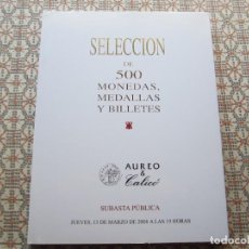Catálogos y Libros de Monedas: CATÁLOGO ESPECIAL FORMATO LIBRO DE MONEDAS EXCLUSIVAS, BILLETES, MEDALLAS, ETC. Lote 300840473