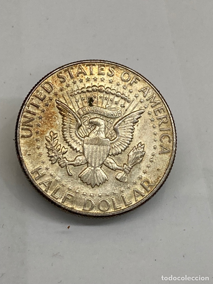 Cat&aacute;logos y libros de monedas: Moneda de plata Half Dollar 1964 - Foto 2