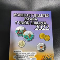 Catálogos y Libros de Monedas: CATALOGO MONEDAS Y BILLETES 2022 HNOS. GUERRA. Lote 348336768