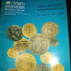 Catálogos y Libros de Monedas: GRAN SUBASTA NUMISMÁTICA. 1996.. Lote 313221448