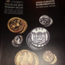 Catálogos y Libros de Monedas: GRAN SUBASTA NUMISMÁTICA. 2000.. Lote 313223928