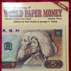 Catálogos y Libros de Monedas: CATALOG OF WORLD PAPER MONEY - 1961 - DATE - 9 TH OFFICIAL EDITION - KRAUSE - USADO - BUEN ESTADO