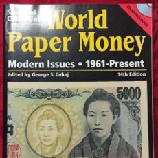 Catálogos y Libros de Monedas: CATALOG OF WORLD PAPER MONEY - 1961 - PRESENT - 14 TH OFFICIAL EDITION - KRAUSE USADO - BUEN ESTADO. Lote 330550823