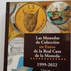 Catálogos e Livros de Moedas: 2022 CATALOGO LAS MONEDAS DE COLECCIÓN EN EUROS DE LA REAL CASA DE LA MONEDA. Lote 338287788