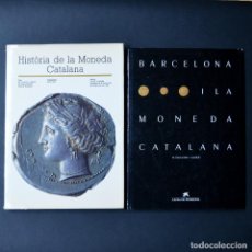 Catálogos y Libros de Monedas: LOTE 2 CATALOGOS LA MONEDA CATALANA M. CRUSFONT I SABATER. Lote 339152093