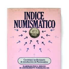 Catálogos y Libros de Monedas: INDICE NUMISMÁTICO - BANCA MAS SARDÀ - 1979. Lote 348578443