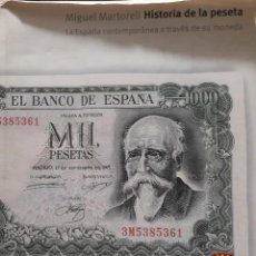 Catálogos e Livros de Moedas: HISTORIA DE LA PESETA MIGUEL MARTORELL. Lote 348766446