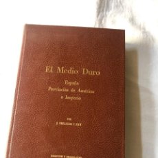 Catálogos e Livros de Moedas: EL MEDIO DURO POR J. PELLICER I BRÚ. Lote 348867510