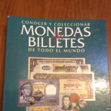 Catálogos y Libros de Monedas: CONOCER Y COLECCIONAR MONEDAS Y BILLETES. TAPAS VOL. 1 Y FASCÍCULOS 1 AL 29. Lote 350454519