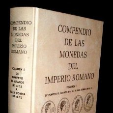 Catálogos e Livros de Moedas: M1731 - COMPENDIO DE MONEDAS DEL IMPERIO ROMANO. VOL. I. JUAN R. CAYON. NUMISMATICA.. Lote 355362875