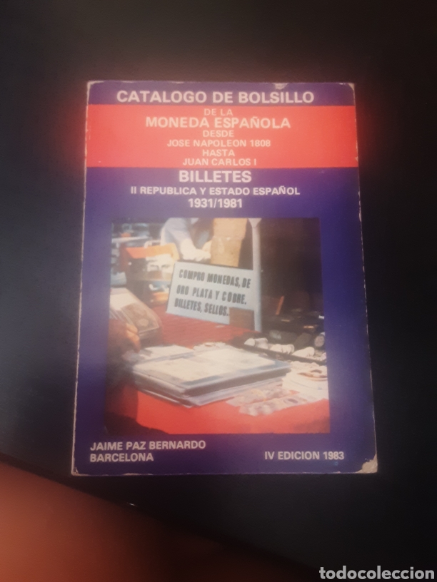 Cat&aacute;logos y libros de monedas: Cat&aacute;logo de bolsillo de la moneda espa&ntilde;ola. - Foto 1