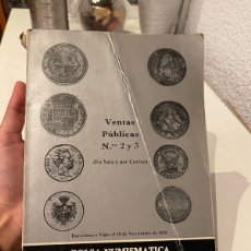 Catálogos y Libros de Monedas: CATÁLOGO BOLSA NUMISMÁTICA MONEDAS Y BILLETES. Lote 362230190
