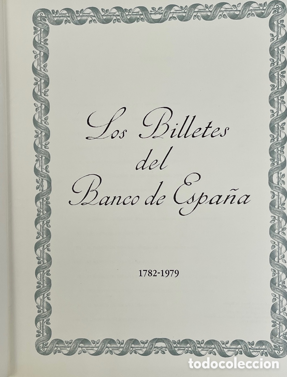 Cat&aacute;logos y libros de monedas: LOS BILLETES DEL BANCO DE ESPA&Ntilde;A - Foto 8