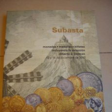 Catálogos y Libros de Monedas: CATALOGO CAYON SUBASTAS.AÑO 2007.