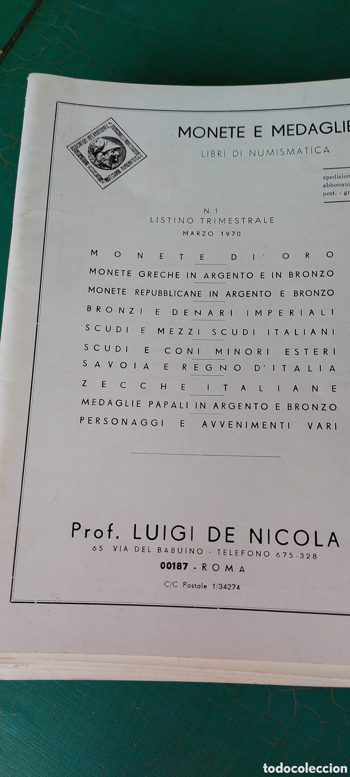 Cat&aacute;logos y libros de monedas: Monete e medaglie numismatica moneda y medalla - Foto 1