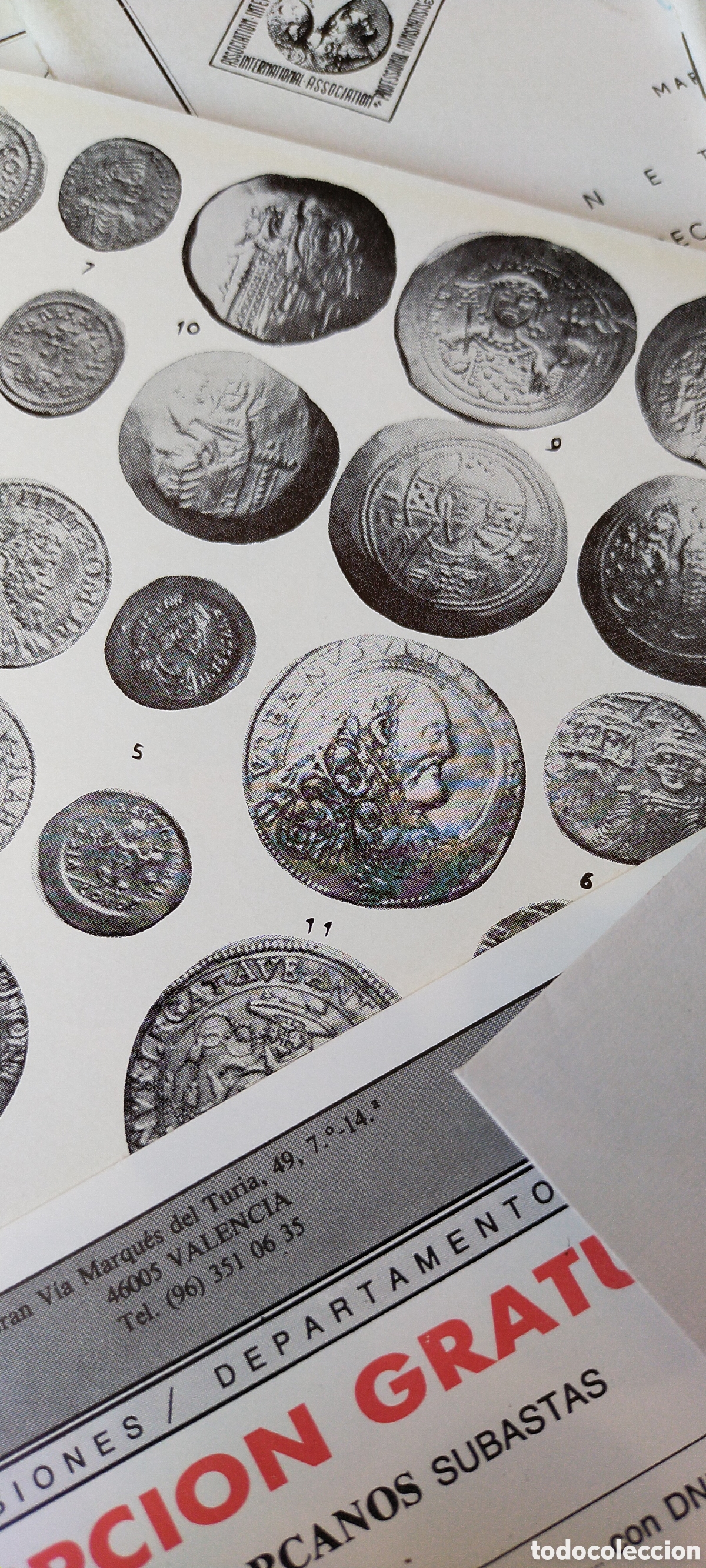 Cat&aacute;logos y libros de monedas: Numism&aacute;tica romana moneda y medalla monete - Foto 9