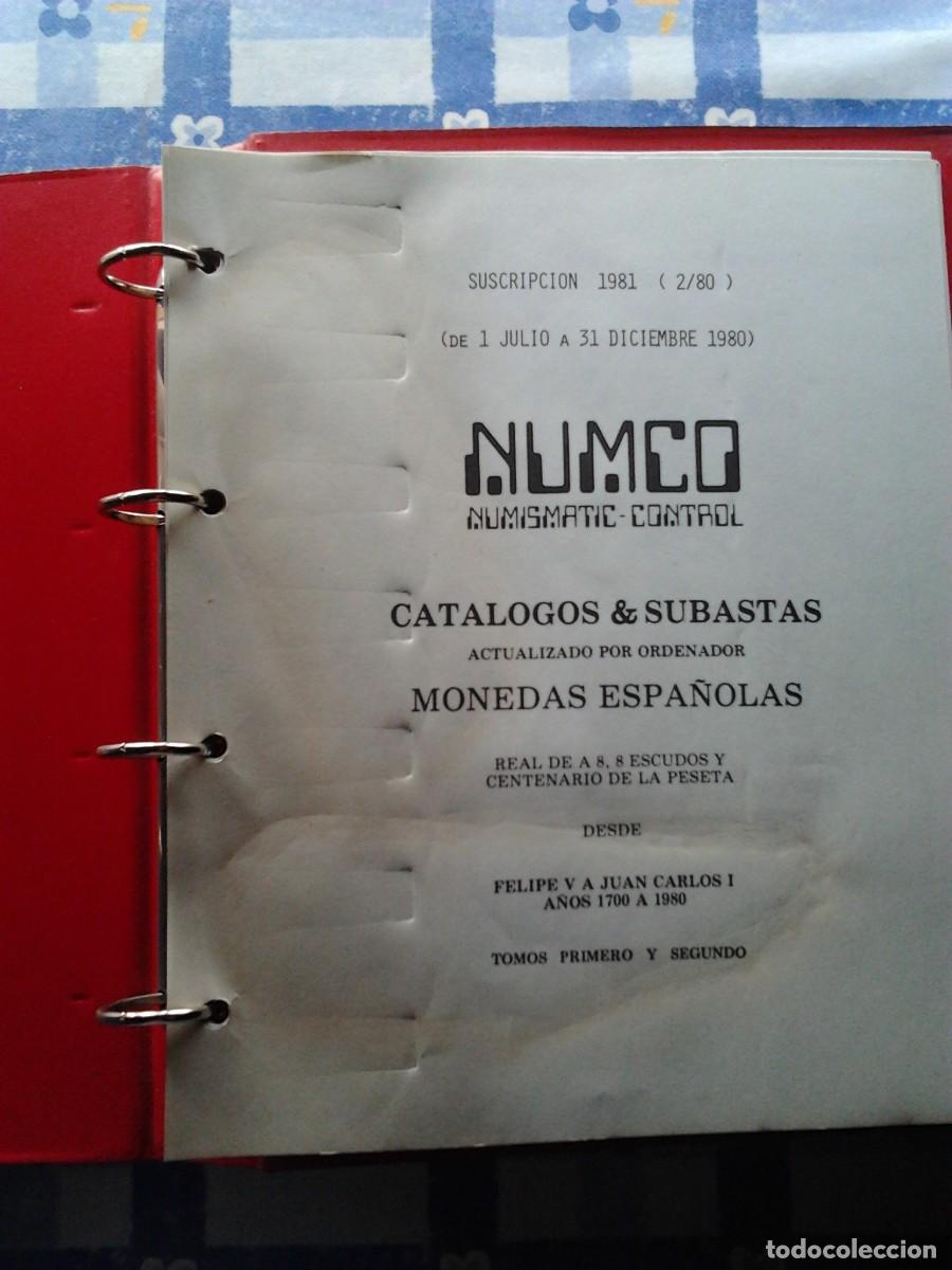 Cat&aacute;logos y libros de monedas: 2 CATALOGOS NUMCO MONEDAS ESPA&Ntilde;OLAS DE 1700-HOY - Foto 4